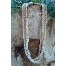 Poepoe Ni`ihau Shell Lei